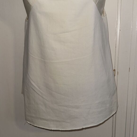 Vtg  Shadowline off white/cream nylon/spandex long camisole/adjustable straps - Picture 3 of 7